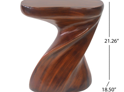 Twisted Sculptural Side Table Indoor / Outdoor