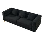 Black / 3 Seater