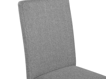 5 Piece Round Dining Table Set, Modern Table And 4 Upholstered Chairs For Dining Room