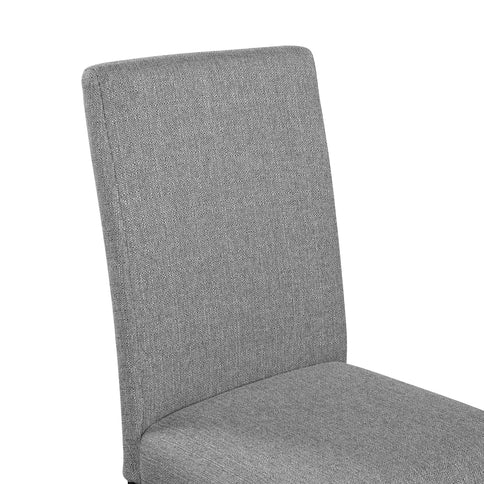 5 Piece Round Dining Table Set, Modern Table And 4 Upholstered Chairs For Dining Room