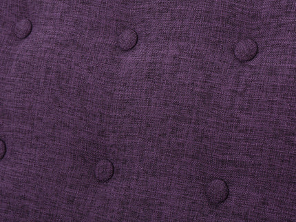 Mid-Century Modern Recliner With Button Tufted Waffle Stitch