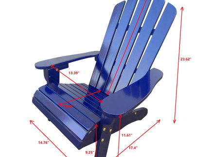 Outdoor Or Indoor Children Adirondack Chair