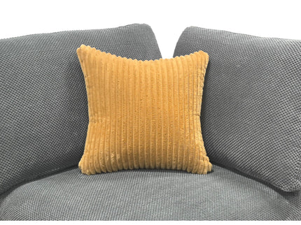 Custom Configuration Modular Sectional & Toss Pillows