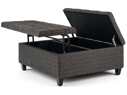 Harrison - Upholstered Coffee Table Storage Ottoman