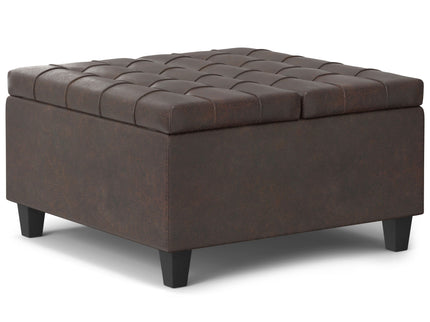 Harrison - Upholstered Coffee Table Storage Ottoman