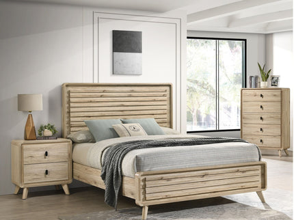 Chest With 5 Drawers - Beige