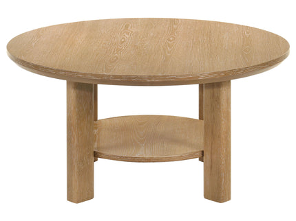 Crispin - Round Table With Lower Shelf