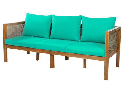 Patio Set Outdoor With Coffee Table And Cushions