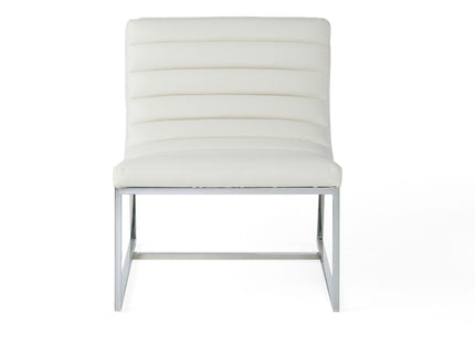 Wilmouth - Roll Occasional Chair - White