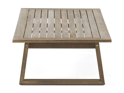 Belgian - Loveseat & Coffee Table Set With Water Resistant Cushions