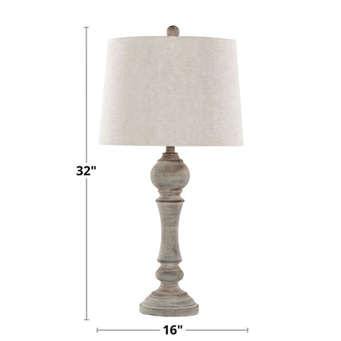 Winston - Farmhouse Poly Table Lamp (Set of 2)