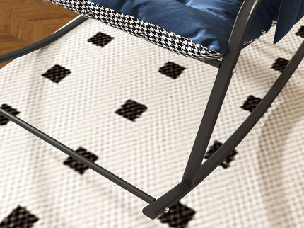 Rocking Chair With Storage, Cushions & Armrests