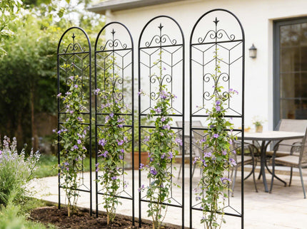 Garden Trellis, Rustproof Support For Climbing Plants