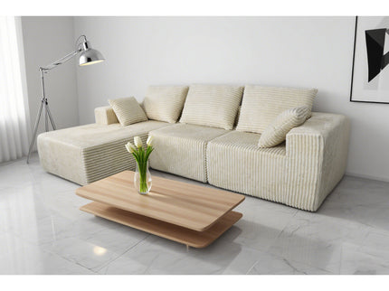 Corner Combination Sofa Sectional Couch With Soft Fabric