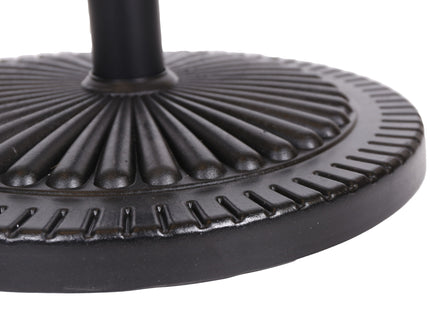 Resin Umbrella Base - Black Rock