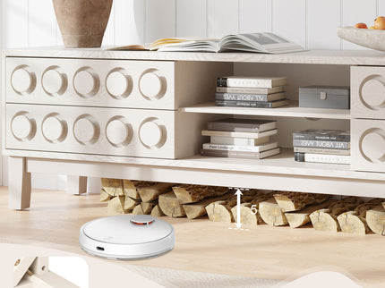 Media Console With 4 Drawers And Cable Management
