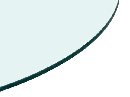 Round Tempered Glass Table Top