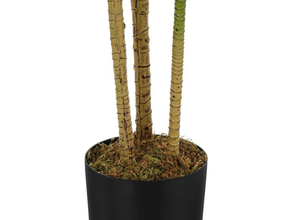 51" Tall, Artificial Plant, Dracaena Tree, Indoor, Faux, Fake, Floor, Greenery, Potted, Real Touch, Decorative - Green / Black