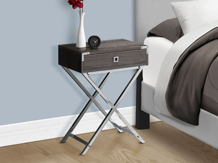 Accent Side Table, Storage Drawer, Stylish Design Contemporary & Modern