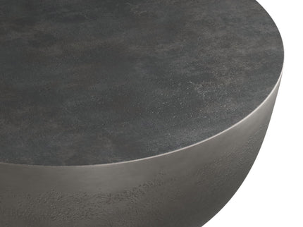 Hughes - Cast Aluminum Side Table - Black