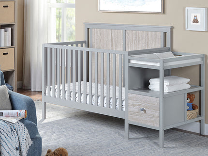 Connelly - 4-in-1 Crib and Changer Combo