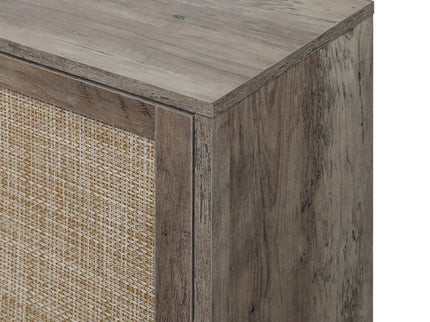 4 Door Shoe Rack, Freestanding Modern Shoe Storage Cabinet