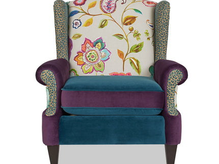 Anya - Boho Chic Wingback Accent Arm Chair