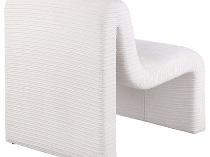 Winne - Curved Armless Accent Chair