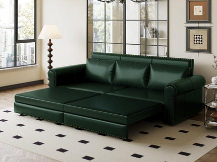 Chesterfield Sofa & Pull Out Bed