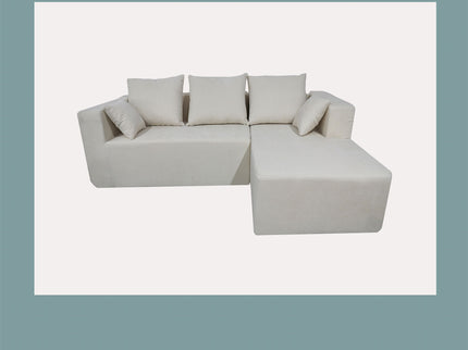 Modular Corner Sofa With Soft Fabric