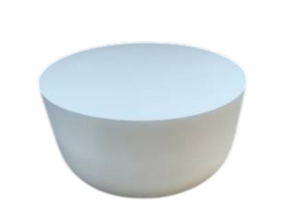 Dustan - Natural Coffee Table - White