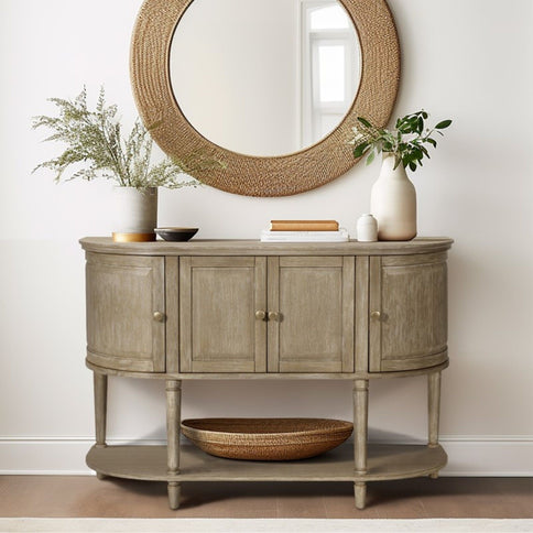 Bedford - Accent Cabinet With Lower Shelf - Natural