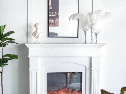 Arch Mirror, Baroque Inspired Wall Decor For Bathroom, Bedroom, Living Room