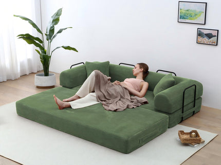 Convertible Foldable Floor Sofa Bed For Living Room