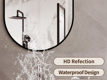 Modern Framed Bathroom Vanity Mirror