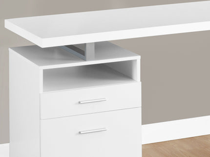 Computer Desk For Home Office, Laptop, Left Right Set - Up, Storage Drawers, Contemporary & Modern