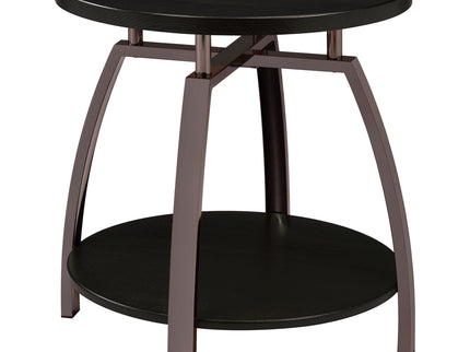Starrett - 2 Piece Round Coffee Table Set - Charcoal