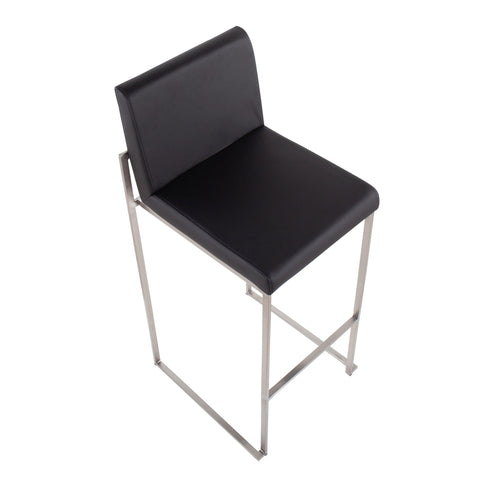 Fuji - Contemporary And Modern Elegance High Back Barstool