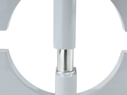 Modern Dining Table With Sleek Hollow-Out Frame And Accents