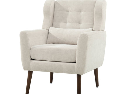 Modern Accent Chair Upholstered Foam Filled Living Room Chairs Comfy Reading Chair Mid-Century Modern Chair With Fabric Lounge Arm Chairs Armchair For Living Room Bedroom