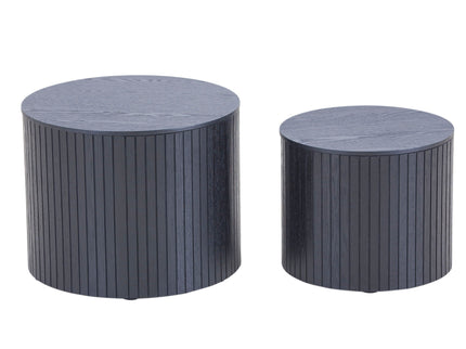 Handcrafted Nested Table Set, 2 Pieces