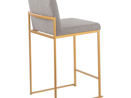 Fuji - Contemporary High Back Stylish Counter Stool