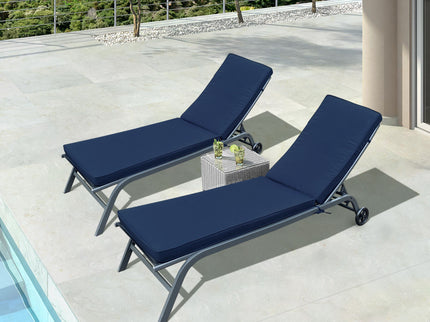 Outdoor Lounge Chair Cushion Replacement Patio Funiture Seat Cushion Chaise