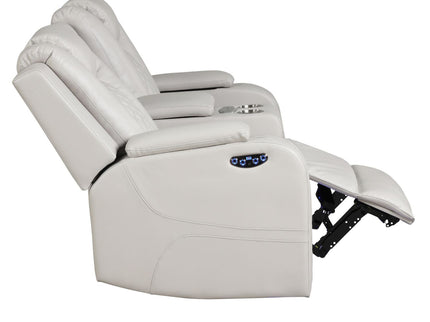Benz - LED & Power Recliner With Adjustable Headrests And Ambient LED Lighting