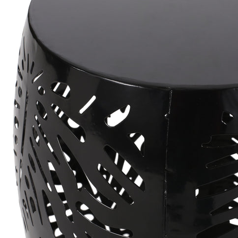 Modern Design Metal End Table, Large