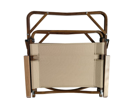 Comfy Foldable And Portable Chair With Armrests, Indoor And Outdoor (Set of 4) - Brown