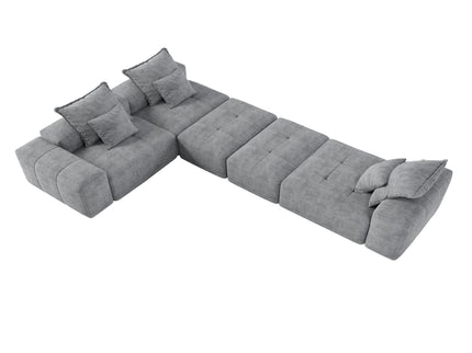 Modern Oversized, Modular Sectional Sofa With Pillows