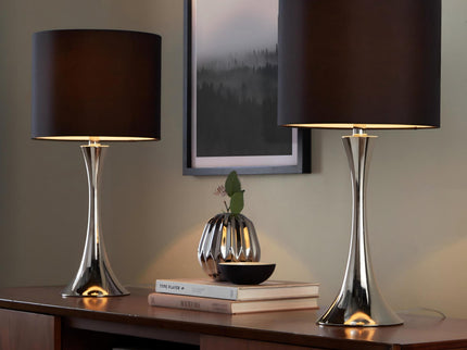 Lenuxe - Contemporary Modern Design Table Lamp (Set of 2)