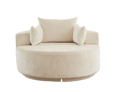 Single 360 Degree Swivel Chair For Living Room