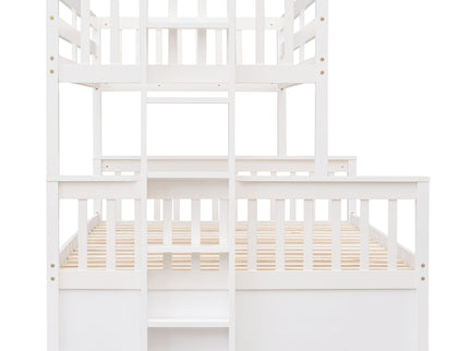 Bunk Bed With Twin Size Trundle And Drawers
